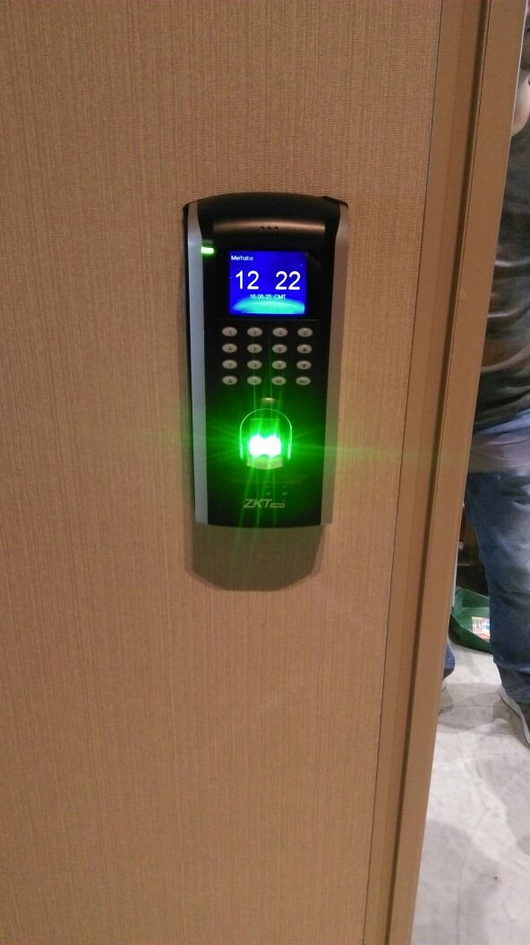 SF200-ID Parmak İzi Sistemi Montaj Görüntüleri